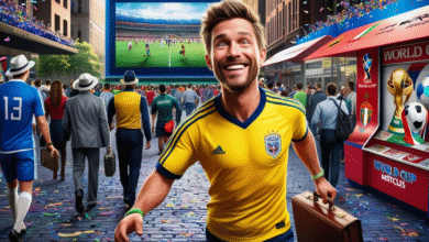 رحلة العمر إلى العمل لمتابعة كأس العالم